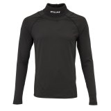 CCM triko Neck Guard Compression Top LS JR 0