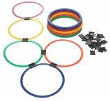 MERCO agility žebřík Hoop proskakovačka 20x kruh 0
