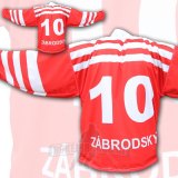 MERCO dres replika ČSR 1947 retro červený brankářský 2
