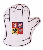 SPORTTEAM fanouškovská rukavice velká ČR 0