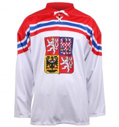 MERCO dres replika ČR 2014 bílá-červená brankářský