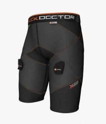 SHOCK DOCTOR 378 Ice Hockey Cross kompresní šortky se suspenzorem AirCore SR