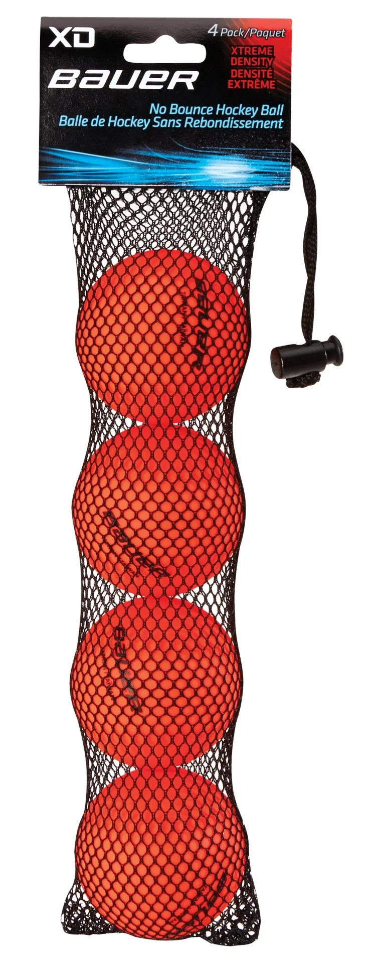 BAUER míček Xtreme Density Orange 4 pack