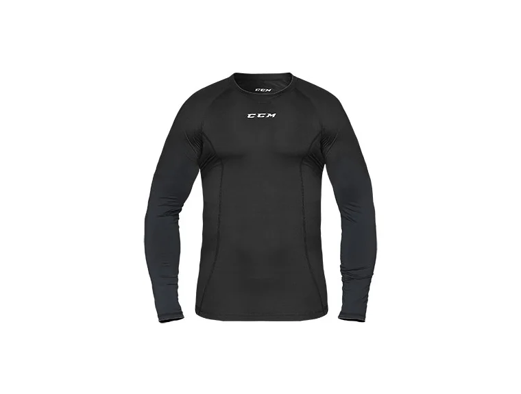 CCM triko s dlouhým rukávem Performance Compression Top LS SR