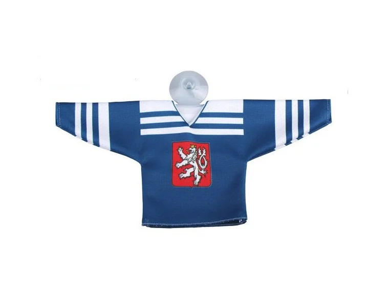 ČESKÝ HOKEJ mini dres reprezentace ČSR 1947 retro modrý
