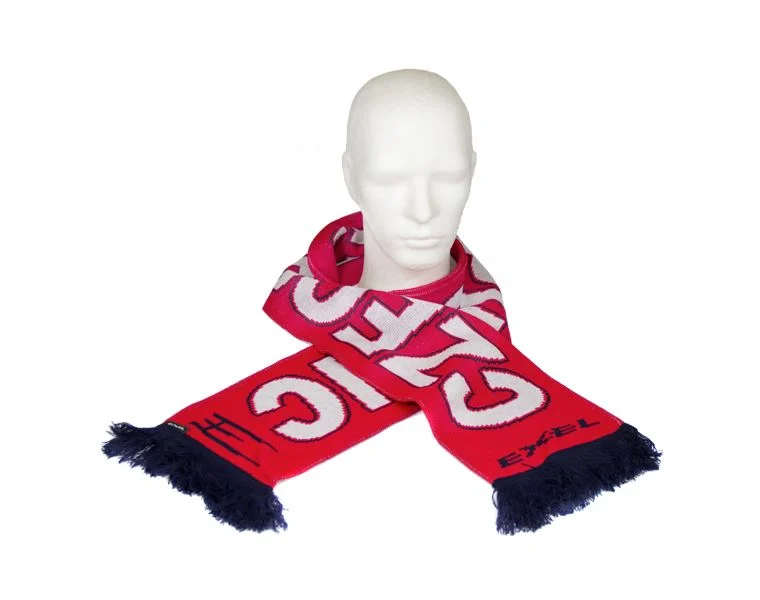 EXEL šála Czech Republic RED