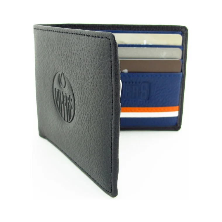 JF Sports kožená peněženka NHL Leather Wallet