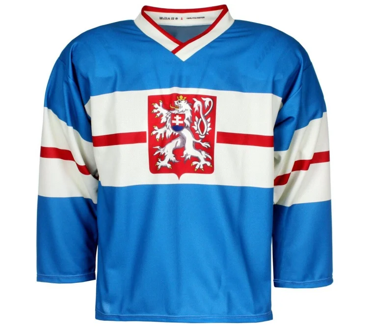 MERCO dres replika ČSR 1947 retro modrý "svetr"