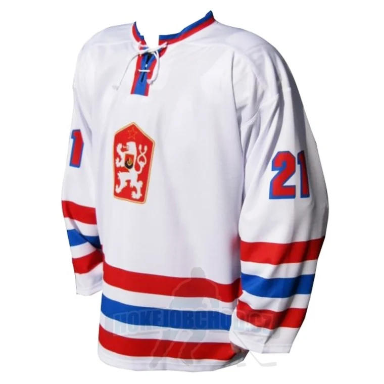 MERCO dres replika ČSSR 1976 retro bílý