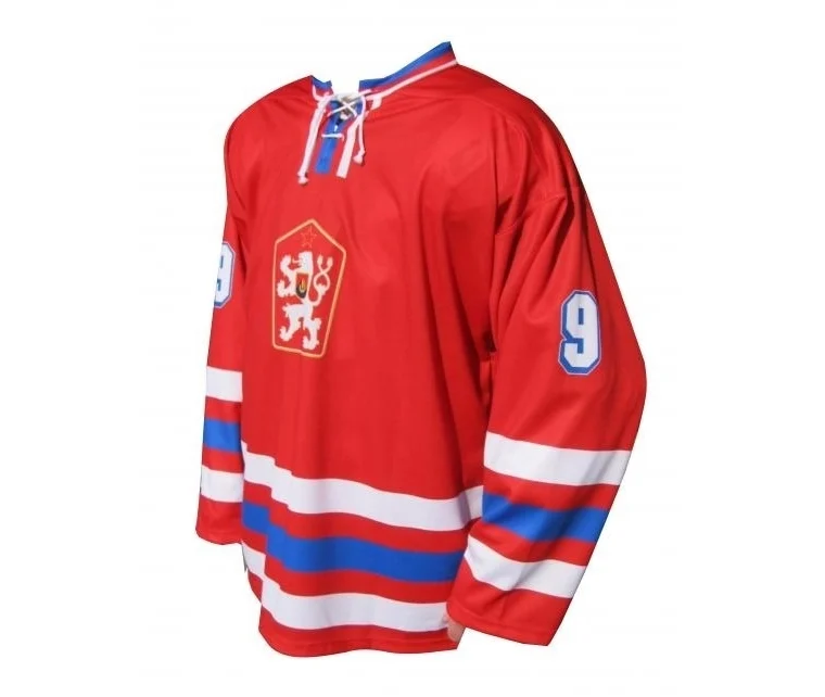MERCO dres replika ČSSR 1976 retro červený