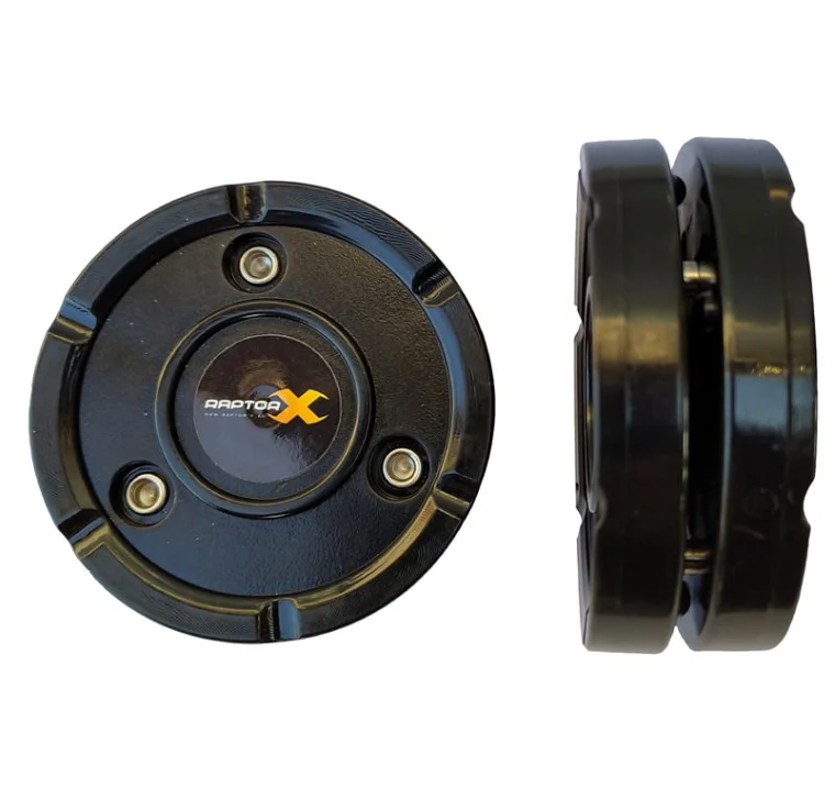 RAPTOR X puk stickhandling Black Cake