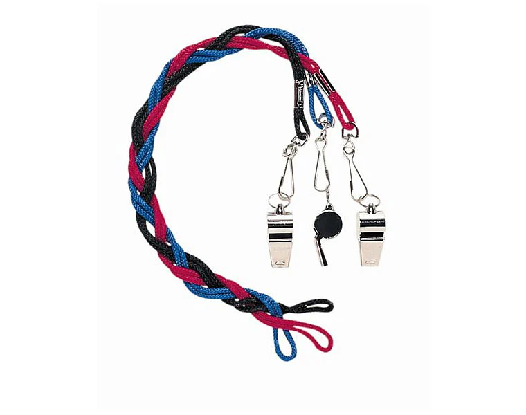 RUCANOR píštalka s barevnou šnůrkou