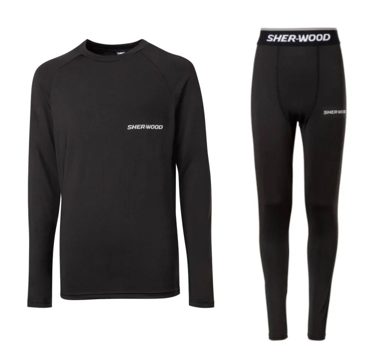 SHERWOOD dvoudílné funkční ribano Base Layer SR