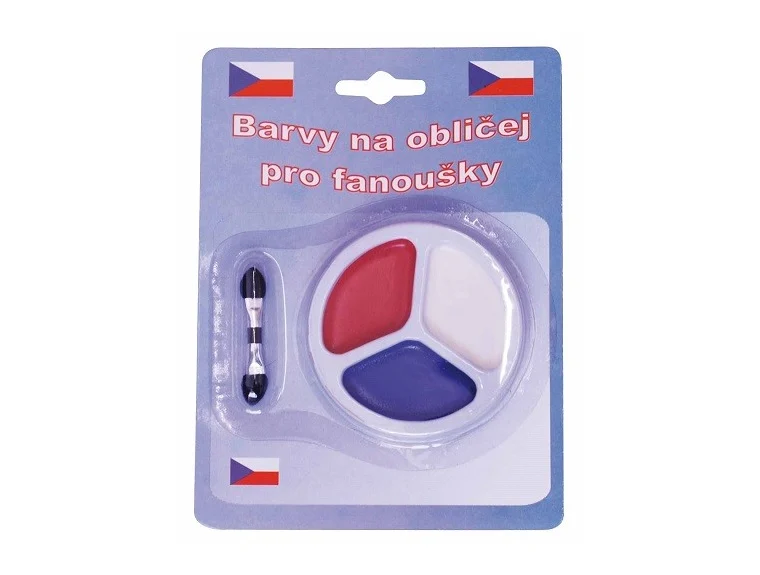 SPORTTEAM barvy na obličej ČR 1