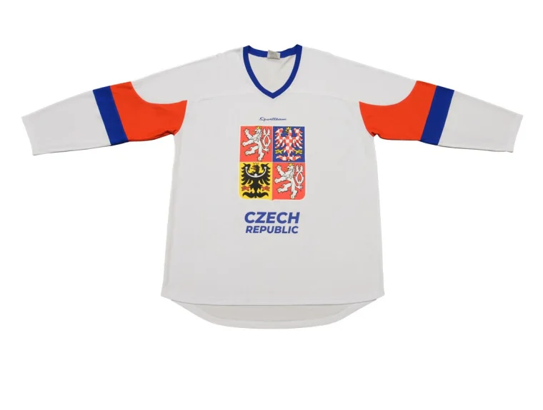 SPORTTEAM hokejový dres reprezentace ČR Česko bílý Czech NEW