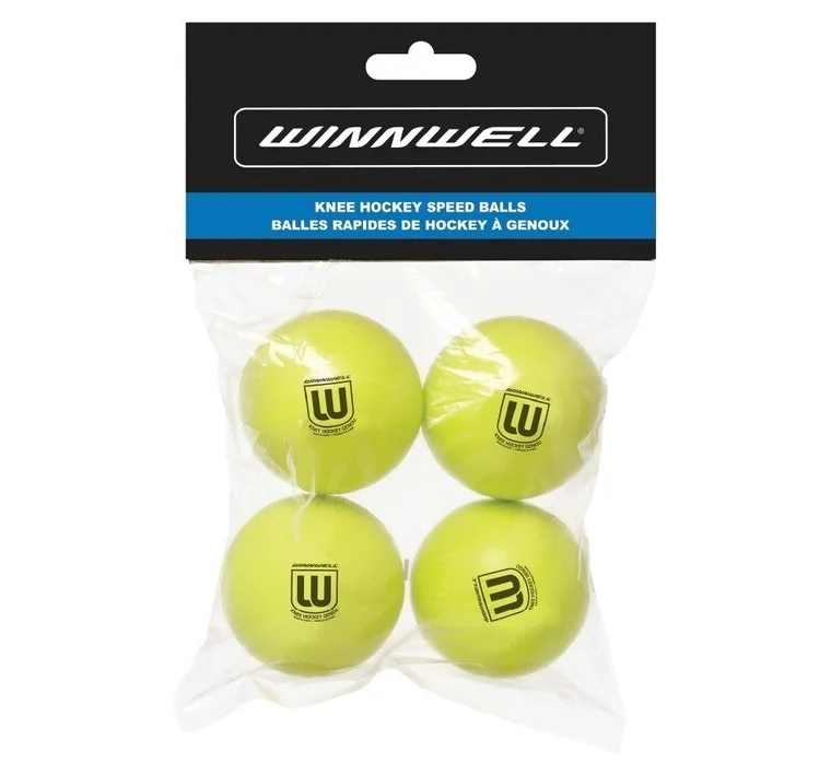 WINNWELL míčky Speed žluté 4 pack
