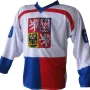 MERCO dres replika ČR Nagano 1998 bílý brankářský #2