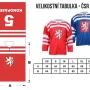 MERCO dres replika ČSR 1947 retro modrý brankářský #3