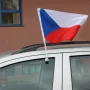 SPORTTEAM vlajka na auto ČR #1
